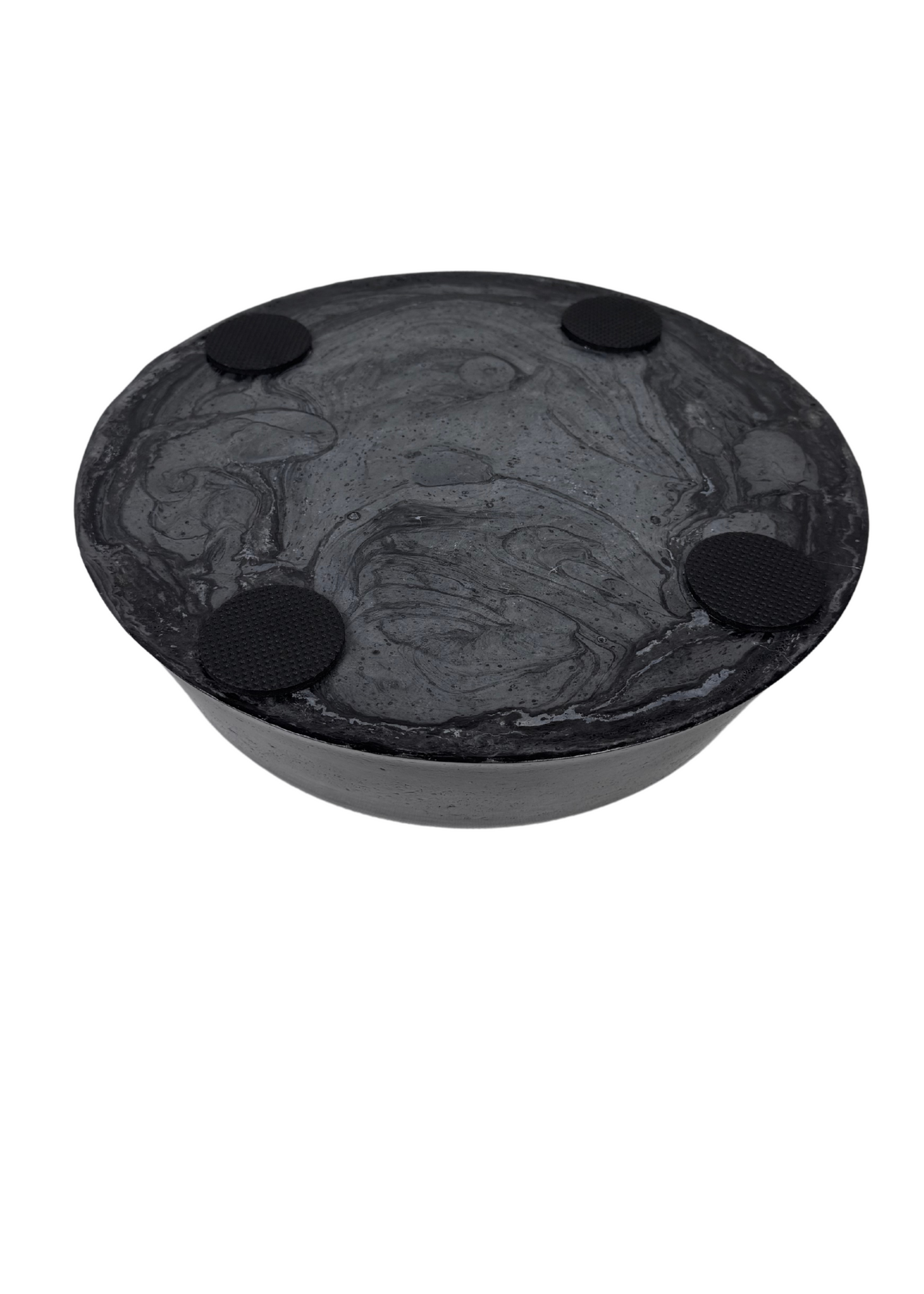 Heavy Concrete No-Spill Pet Bowl: Custom Colors Available