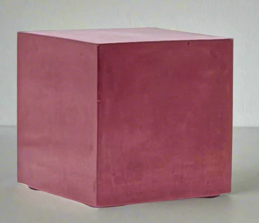 Heavy Concrete Bookends with 16 Custom Color Options - Modern Geometric Design