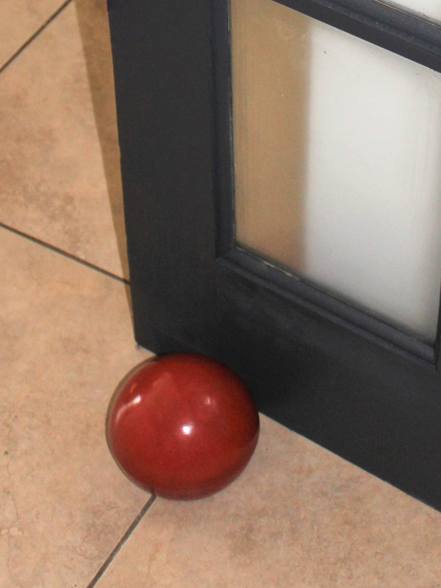 Concrete Spherical Orb Bookend, Doorstop & Heavy Paperweight – Modern Minimalist Décor