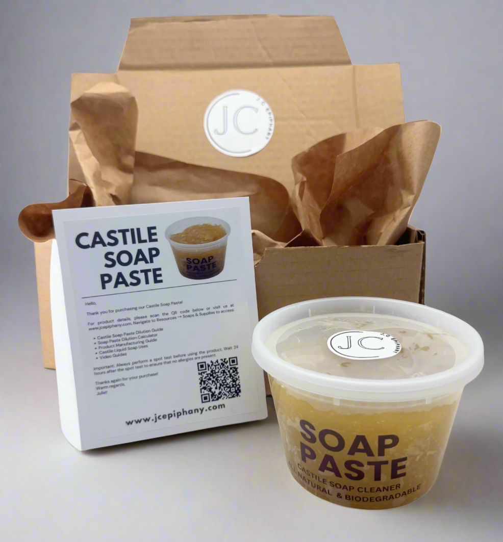 Concentrated Castile Soap Paste: DIY Natural Liquid Soap Base