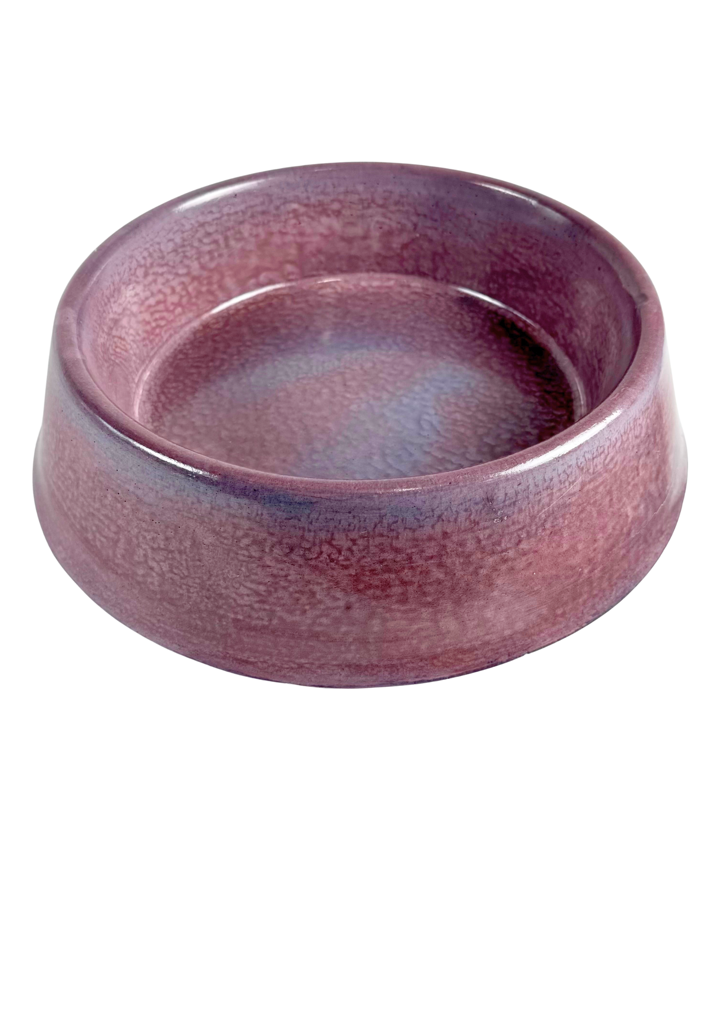 Heavy Concrete No-Spill Pet Bowl: Custom Colors Available