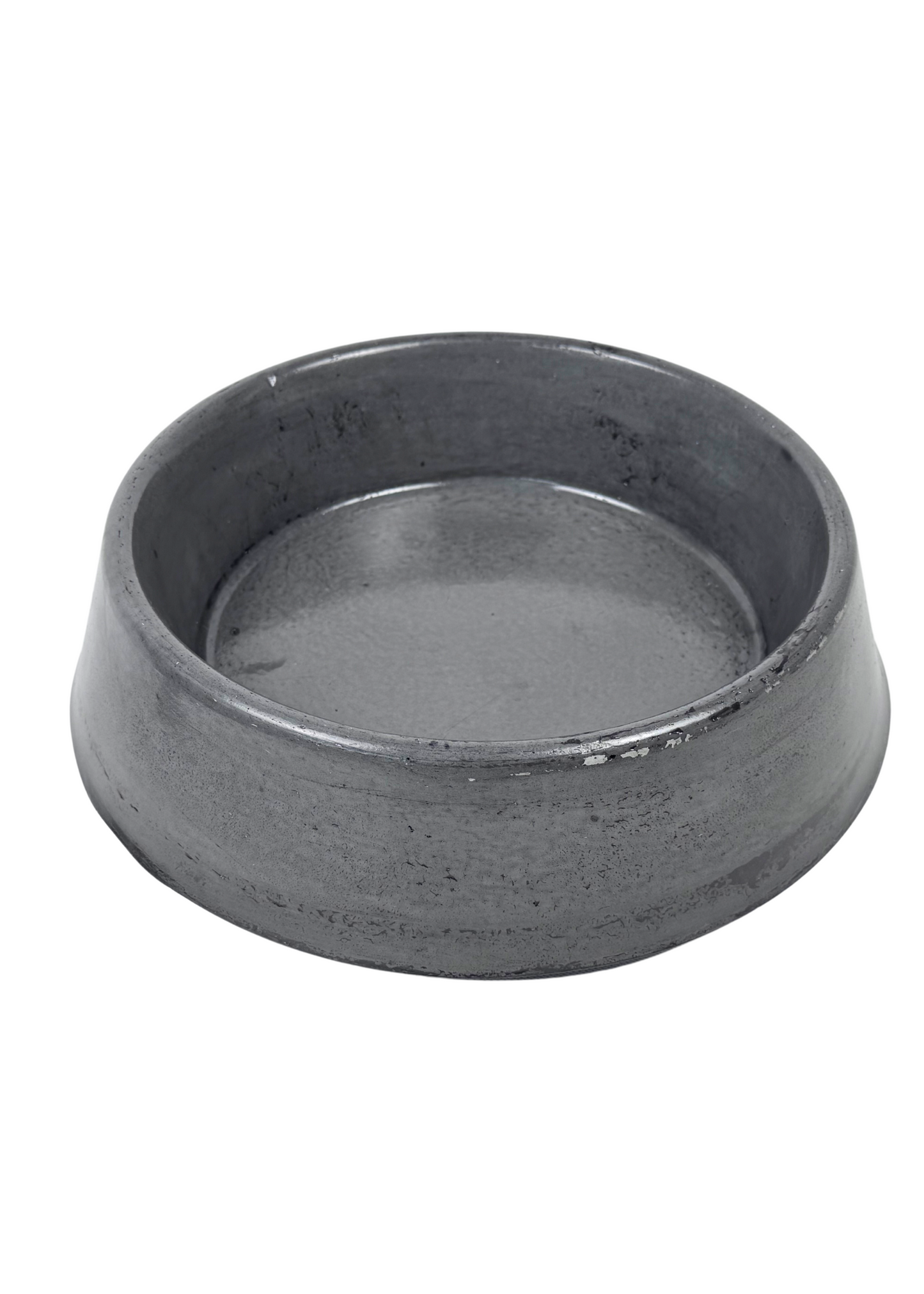 Heavy Concrete No-Spill Pet Bowl: Custom Colors Available
