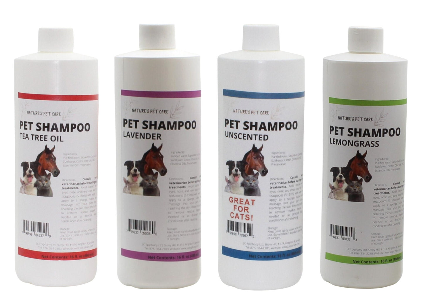 Wholesale Natural Pet Shampoo - Lot of 12 Units | Eco-Friendly Castile Dog, Cat and Pet Shampoo