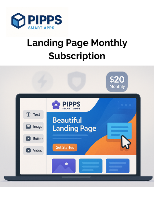 Landing Page Monthly Hosting & Maintenance Subscription
