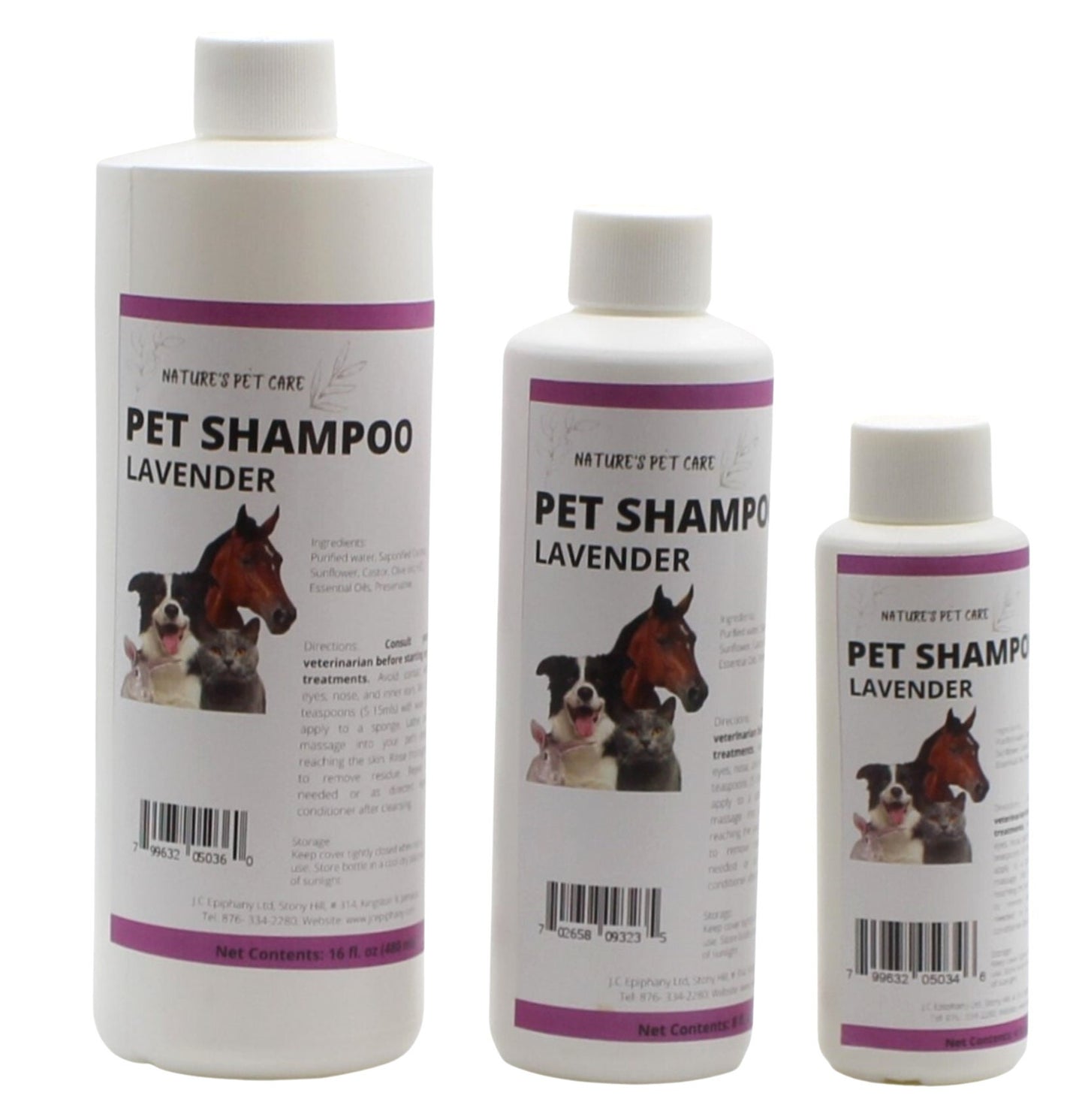 Wholesale Natural Pet Shampoo - Lot of 12 Units | Eco-Friendly Castile Dog, Cat and Pet Shampoo